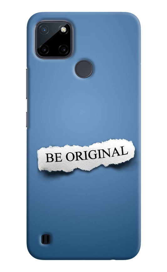Be Original Realme C21Y/C25Y Hard Case Back Cover by Casekaro