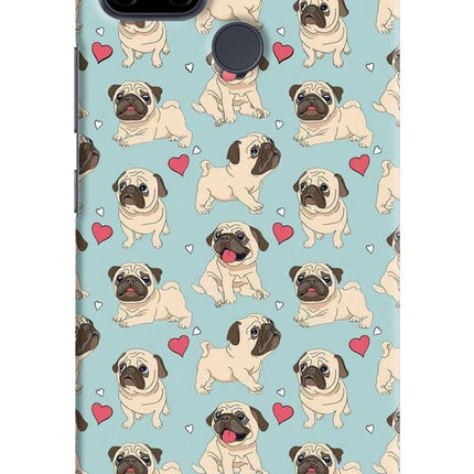 Pug Dog Realme C21Y/C25Y Hard Case Back Cover by Casekaro