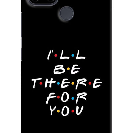 I'll Be There For You Realme C21Y/C25Y Hard Case Back Cover by Casekaro