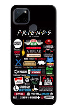 FRIENDS Realme C21Y/C25Y Hard Case Back Cover by Casekaro
