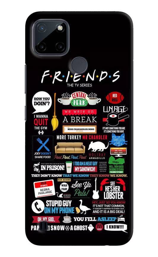 FRIENDS Realme C21Y/C25Y Hard Case Back Cover by Casekaro