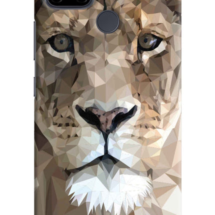 Lion Art Realme C21Y/C25Y Hard Case Back Cover by Casekaro