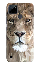 Lion Art Realme C21Y/C25Y Hard Case Back Cover by Casekaro