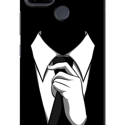 Black Tie Realme C21Y/C25Y Hard Case Back Cover by Casekaro