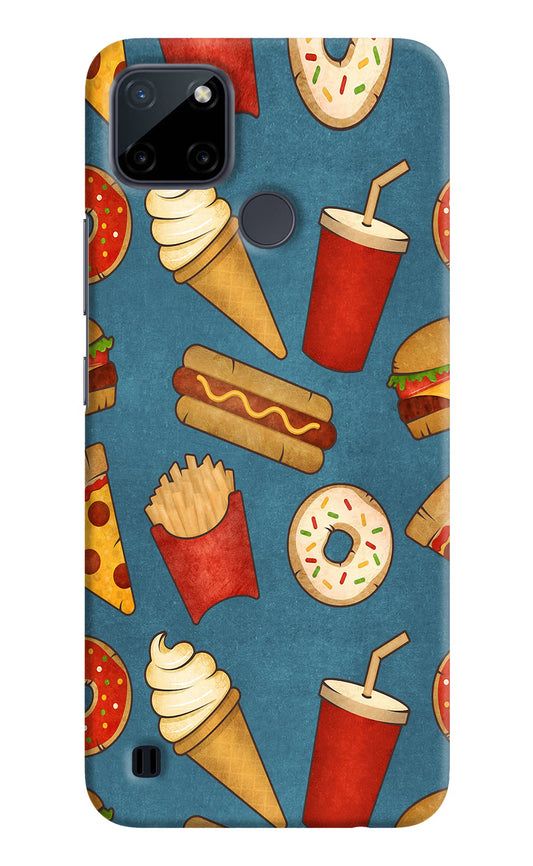 Foodie Realme C21Y/C25Y Hard Case Back Cover by Casekaro