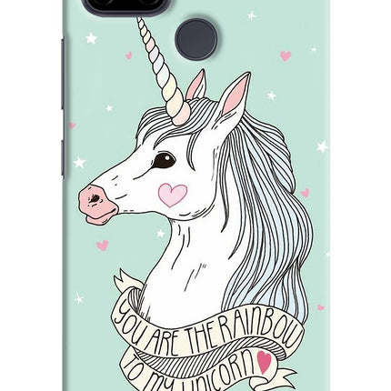 Unicorn Wallpaper Realme C21Y/C25Y Hard Case Back Cover by Casekaro