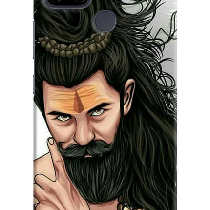 Mahadev Realme C21Y/C25Y Hard Case Back Cover by Casekaro