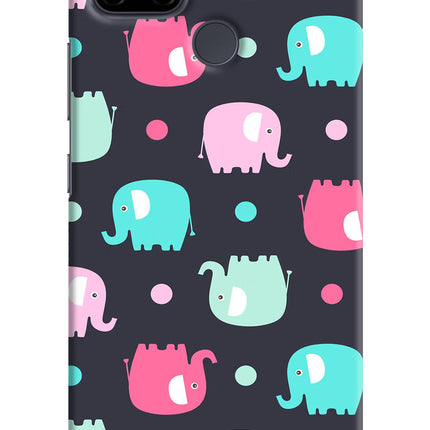 Elephants Realme C21Y/C25Y Hard Case Back Cover by Casekaro