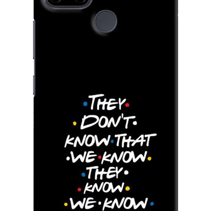 FRIENDS Dialogue Realme C21Y/C25Y Hard Case Back Cover by Casekaro