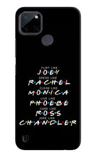 FRIENDS Character Realme C21Y/C25Y Hard Case Back Cover by Casekaro