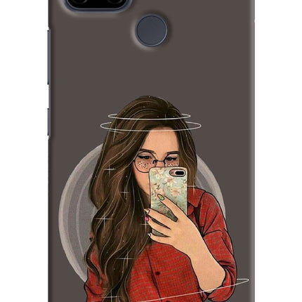 Selfie Queen Realme C21Y/C25Y Hard Case Back Cover by Casekaro
