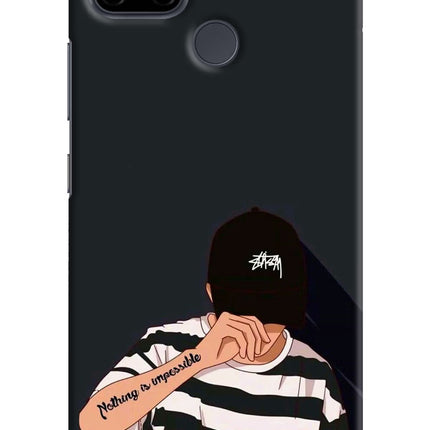 Aesthetic Boy Realme C21Y/C25Y Hard Case Back Cover by Casekaro