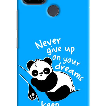 Keep Sleeping Realme C21Y/C25Y Hard Case Back Cover by Casekaro