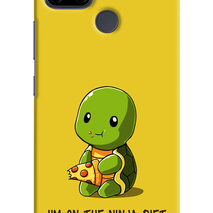 I'm on Ninja Diet Realme C21Y/C25Y Hard Case Back Cover by Casekaro