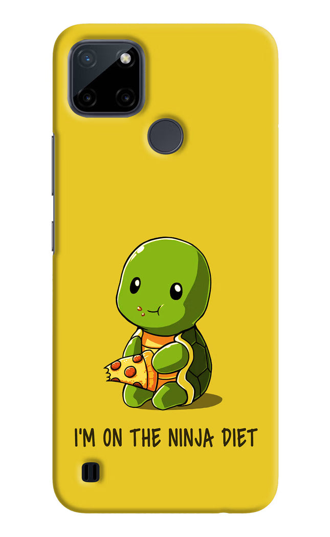 I'm on Ninja Diet Realme C21Y/C25Y Hard Case Back Cover by Casekaro