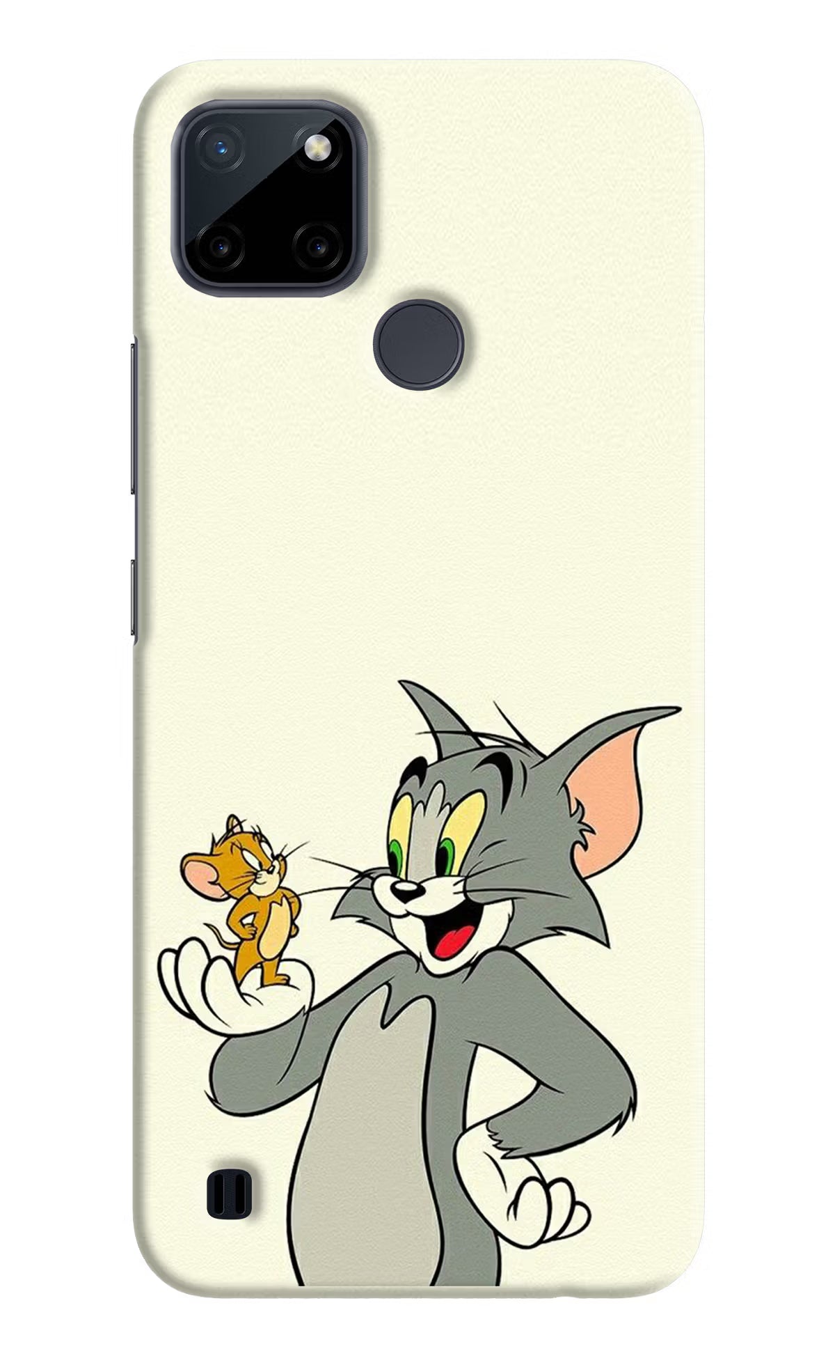 Tom & Jerry Realme C21Y/C25Y Hard Case Back Cover by Casekaro