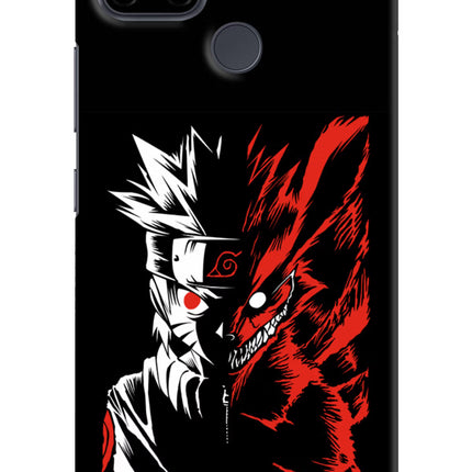 Naruto Two Face Realme C21Y/C25Y Hard Case Back Cover by Casekaro