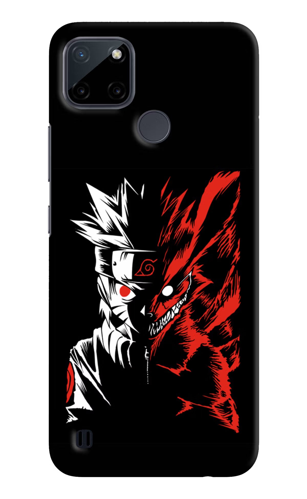 Naruto Two Face Realme C21Y/C25Y Hard Case Back Cover by Casekaro