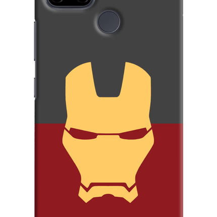 Ironman Realme C21Y/C25Y Hard Case Back Cover by Casekaro