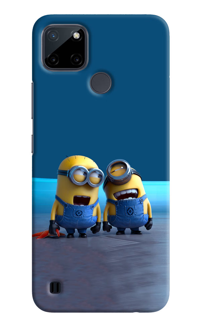 Minion Laughing Realme C21Y/C25Y Hard Case Back Cover by Casekaro