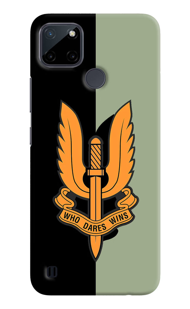 Balidan Logo Realme C21Y/C25Y Hard Case Back Cover by Casekaro