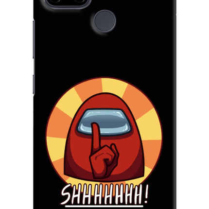 Among Us Shhh! Realme C21Y/C25Y Hard Case Back Cover by Casekaro