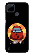 Among Us Shhh! Realme C21Y/C25Y Hard Case Back Cover by Casekaro