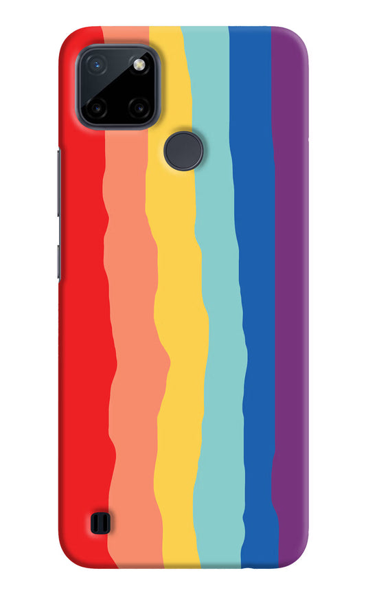 Rainbow Realme C21Y/C25Y Hard Case Back Cover by Casekaro