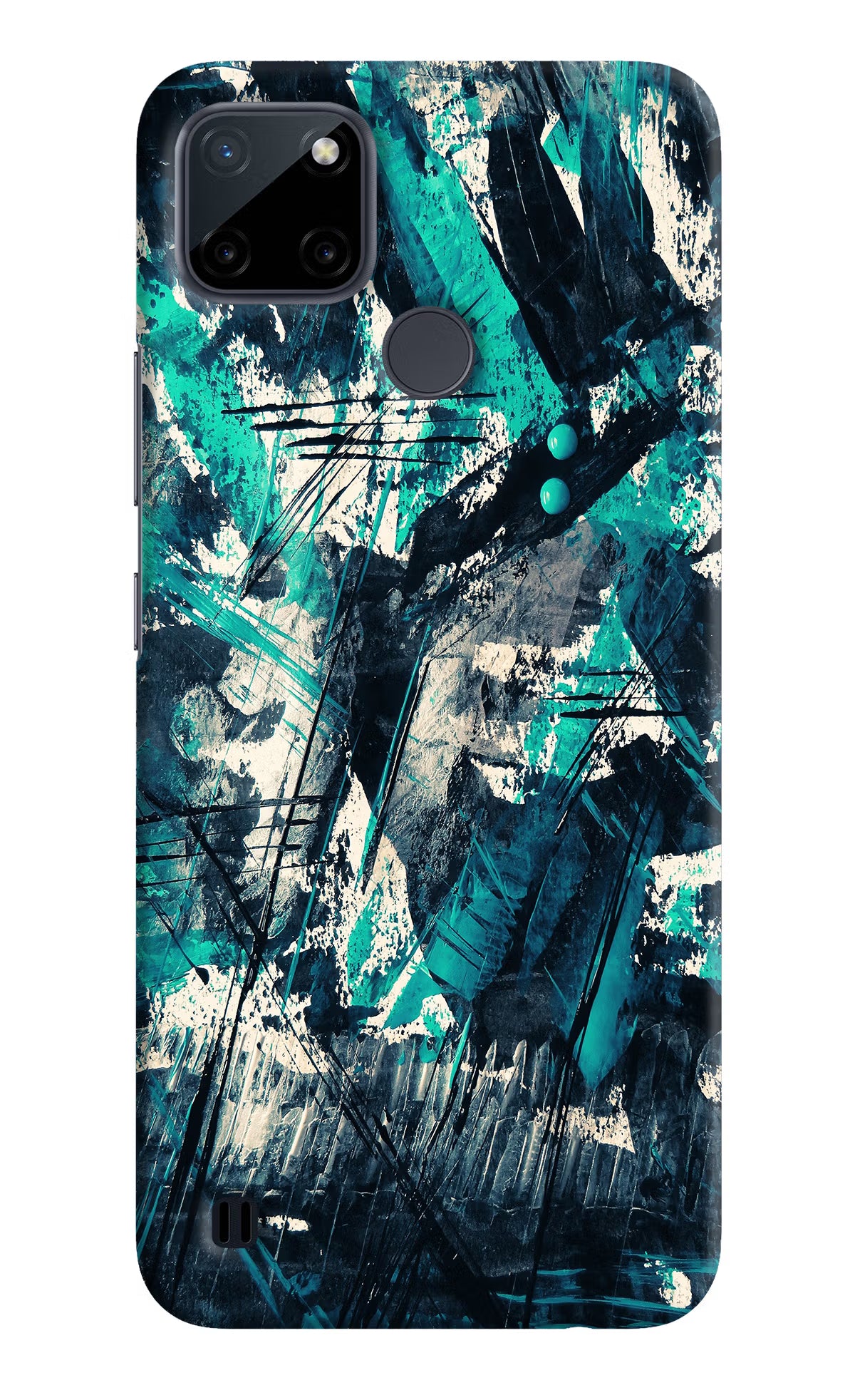 Artwork Realme C21Y/C25Y Hard Case Back Cover by Casekaro