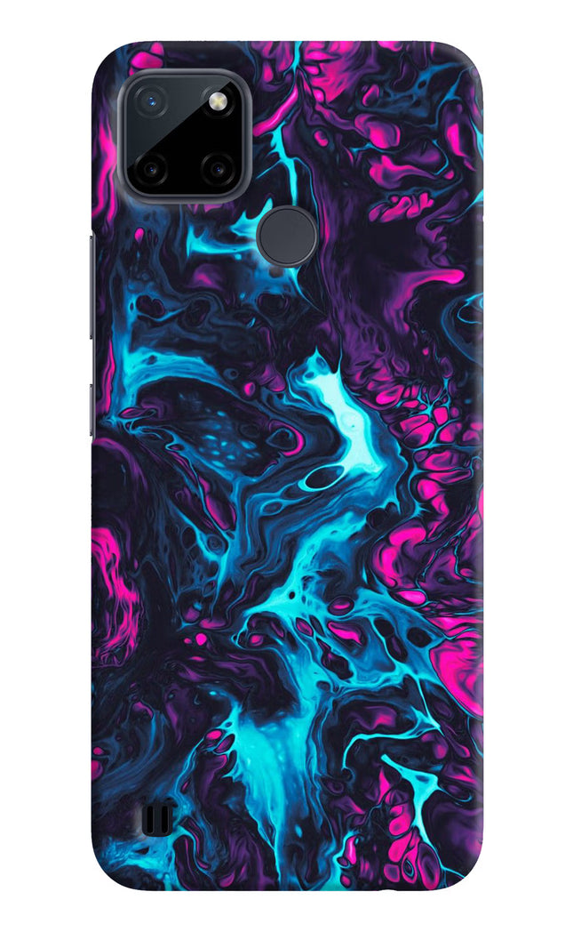 Abstract Realme C21Y/C25Y Hard Case Back Cover by Casekaro