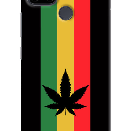 Weed Flag Realme C21Y/C25Y Hard Case Back Cover by Casekaro