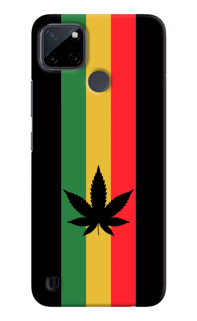 Weed Flag Realme C21Y/C25Y Hard Case Back Cover by Casekaro