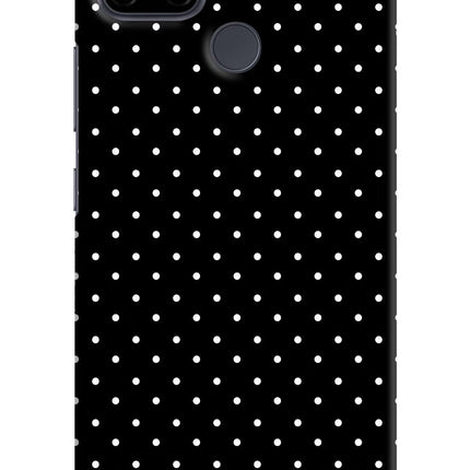 White Dots Realme C21Y/C25Y Hard Case Back Cover by Casekaro
