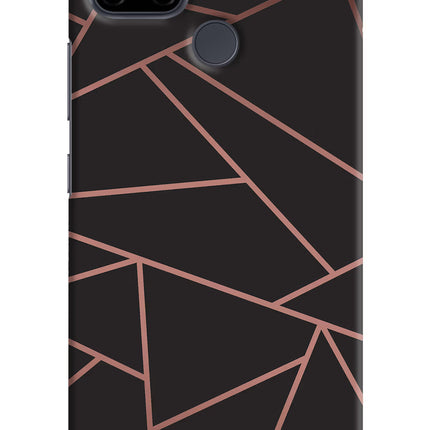 Geometric Pattern Realme C21Y/C25Y Hard Case Back Cover by Casekaro