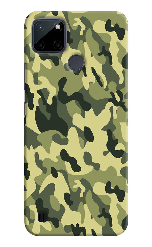 Camouflage Realme C21Y/C25Y Hard Case Back Cover by Casekaro