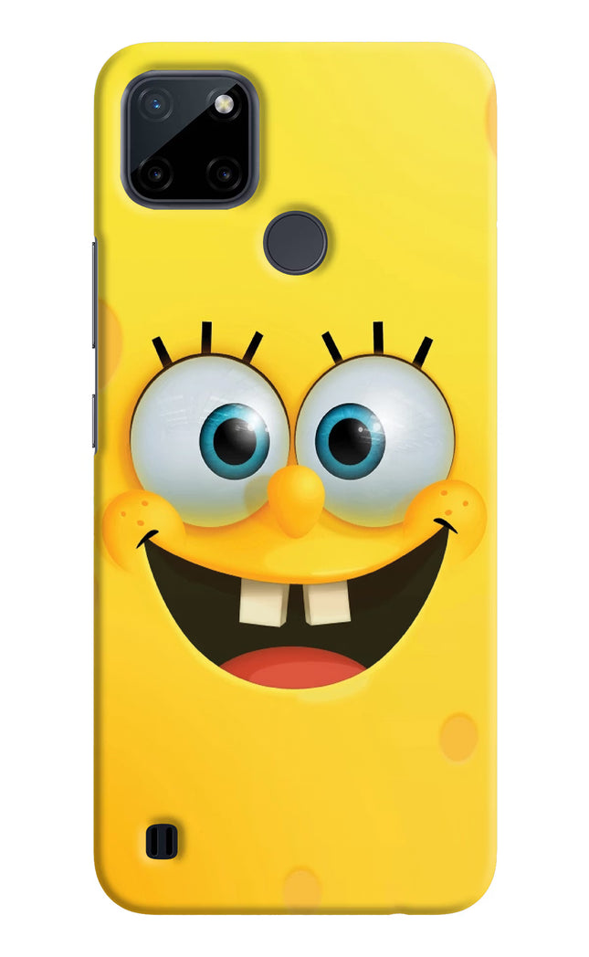 Sponge 1 Realme C21Y/C25Y Hard Case Back Cover by Casekaro