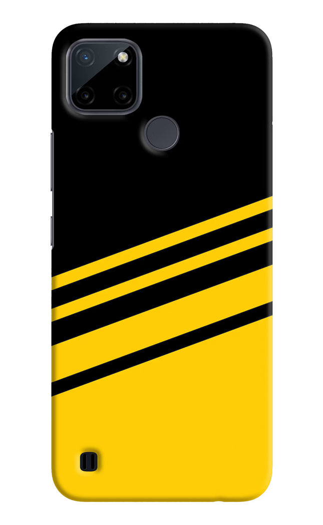 Yellow Shades Realme C21Y/C25Y Hard Case Back Cover by Casekaro