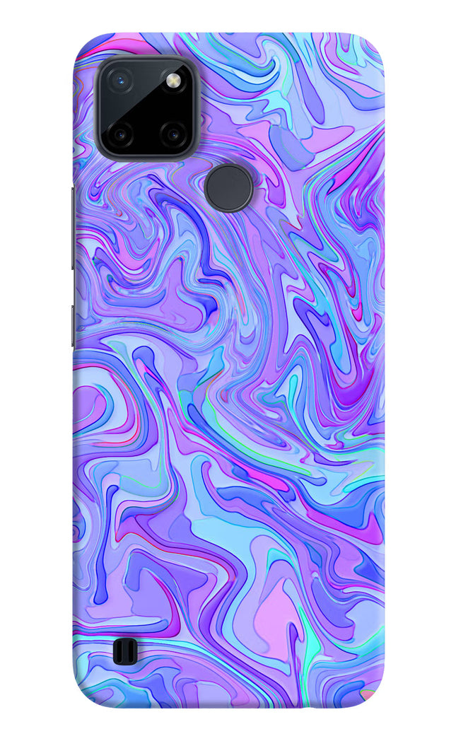 Glitter Realme C21Y/C25Y Hard Case Back Cover by Casekaro