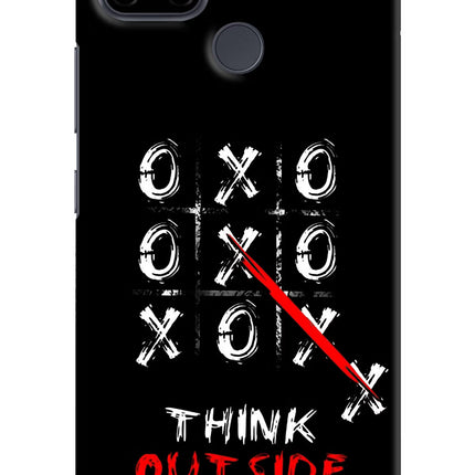Think out of the BOX Realme C21Y/C25Y Hard Case Back Cover by Casekaro