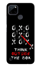 Think out of the BOX Realme C21Y/C25Y Hard Case Back Cover by Casekaro