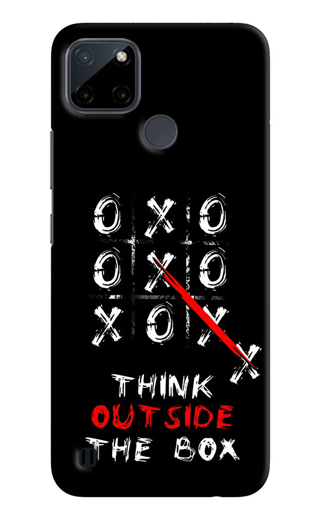 Think out of the BOX Realme C21Y/C25Y Hard Case Back Cover by Casekaro