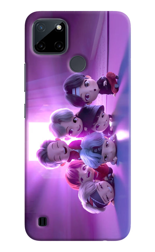 BTS Chibi Realme C21Y/C25Y Hard Case Back Cover by Casekaro