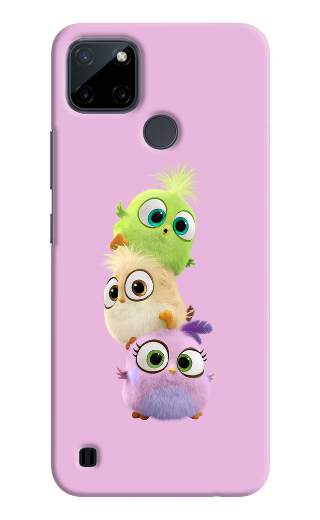 Cute Little Birds Realme C21Y/C25Y Hard Case Back Cover by Casekaro