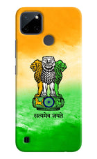 Satyamev Jayate Flag Realme C21Y/C25Y Hard Case Back Cover by Casekaro