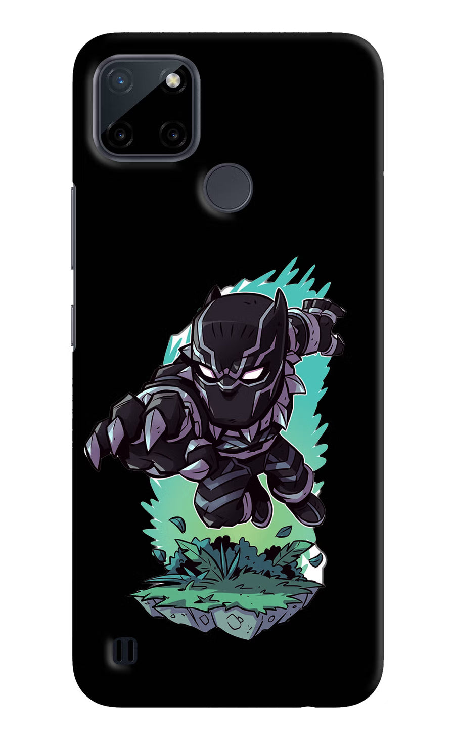 Black Panther Realme C21Y/C25Y Back Cover, Hard case