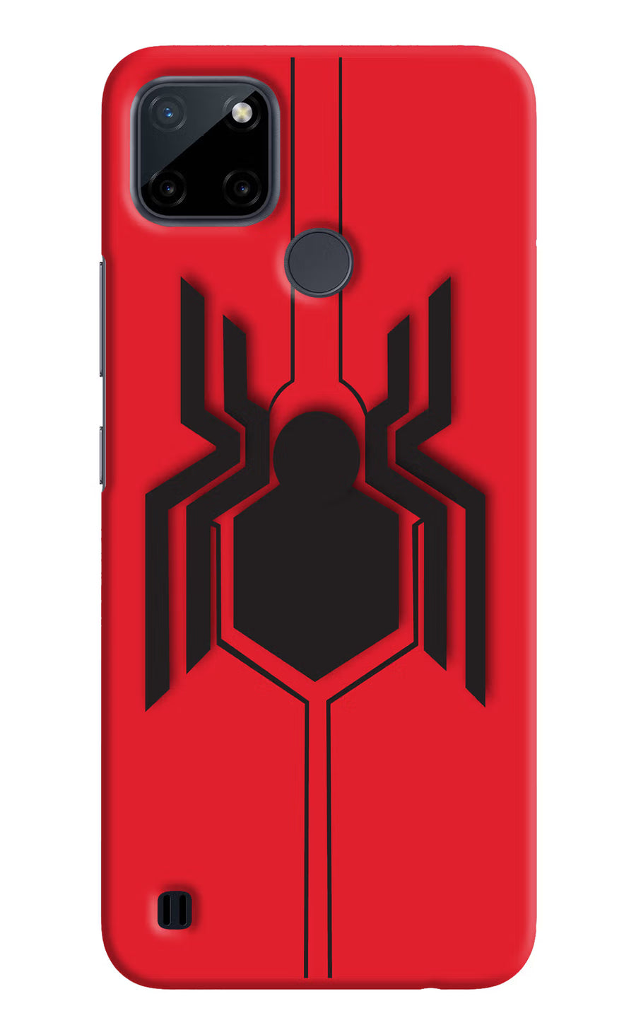 Spider Realme C21Y/C25Y Back Cover, Hard case