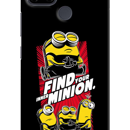 Find your inner Minion Realme C21Y/C25Y Hard Case Back Cover by Casekaro