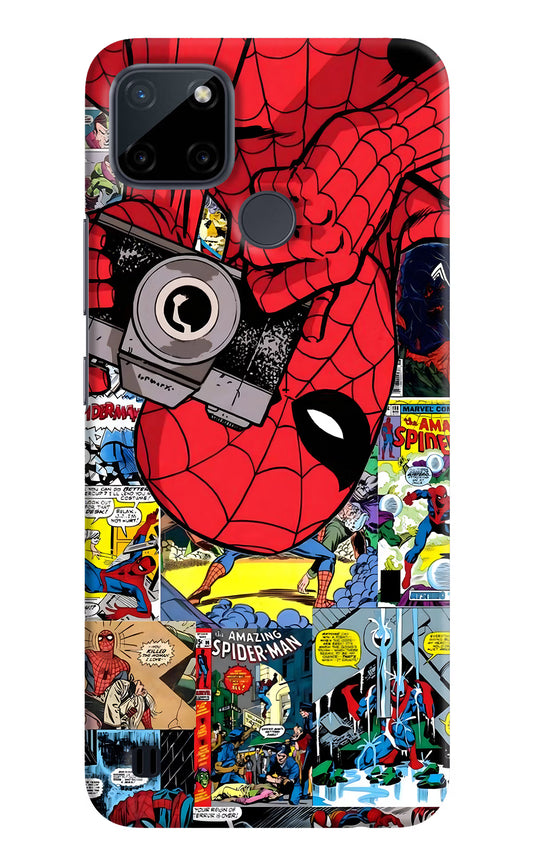 Spider Man Realme C21Y/C25Y Hard Case Back Cover by Casekaro
