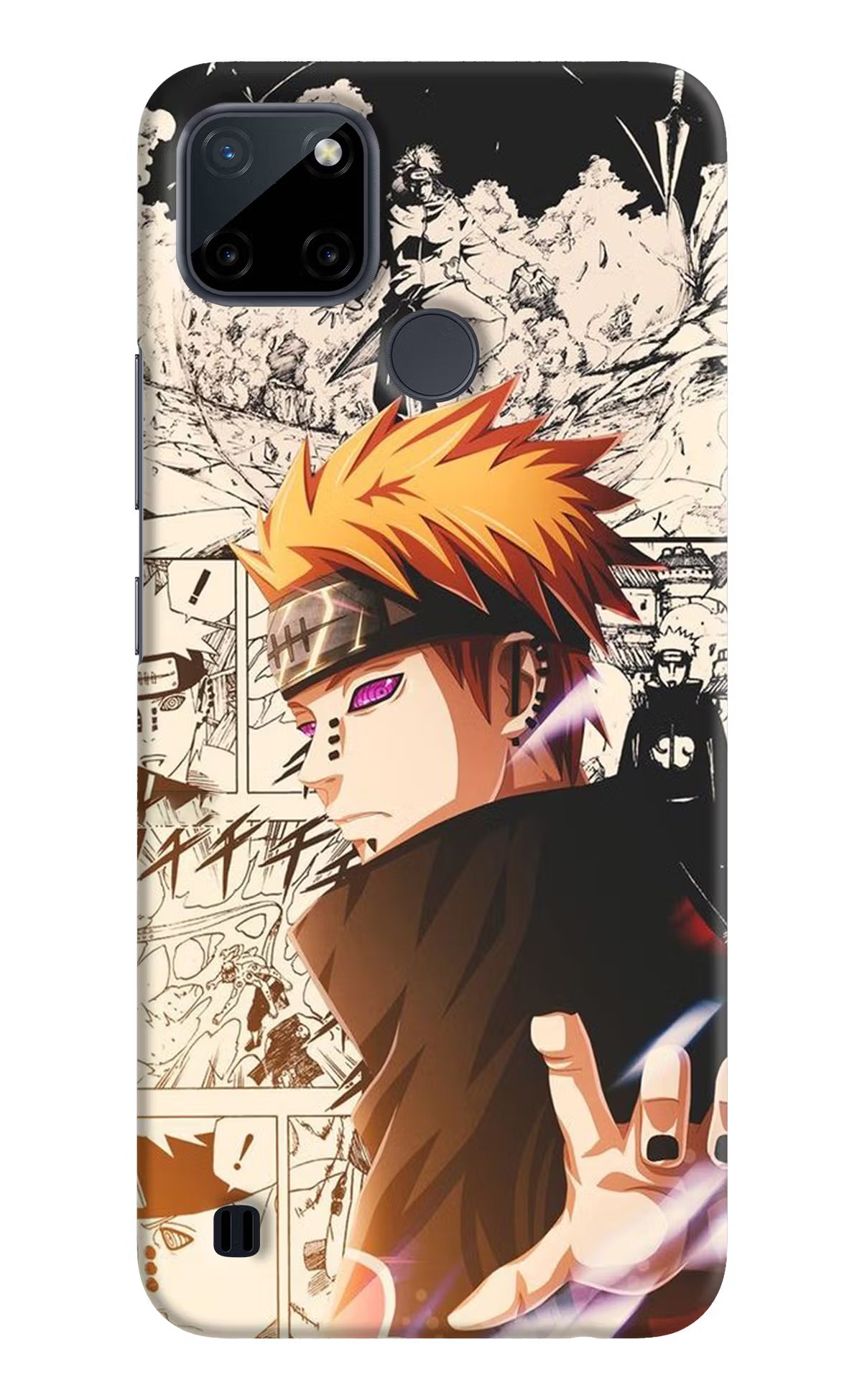 Pain Anime Realme C21Y/C25Y Hard Case Back Cover by Casekaro