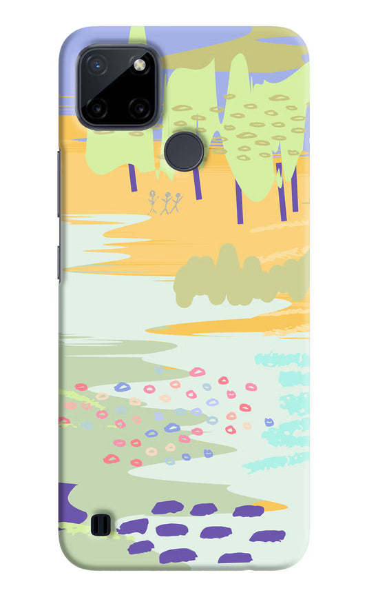 Scenery Realme C21Y/C25Y Hard Case Back Cover by Casekaro
